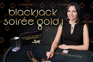 Blackjack Soirée Gold 1 - STOREBET77