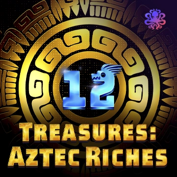 Octoplay : 12 Treasures: Aztec Riches - STOREBET77