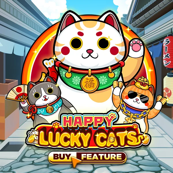 Microgaming : Happy Lucky Cats - STOREBET77